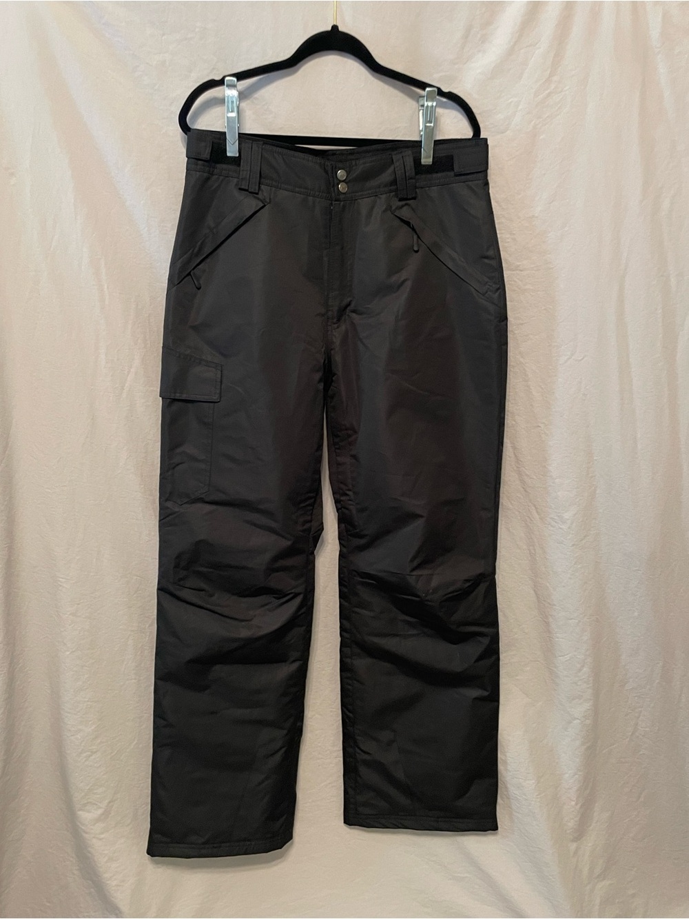 Magellan Men’s Water-Repellent Wind-Resistant Black Ski Outdoor Pants
